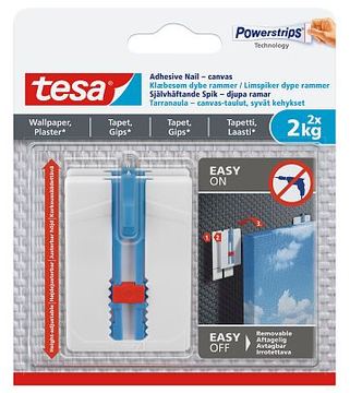 Tesa Klebenagel Leinwaend Tapete & Putz 2 kg von LumaTech