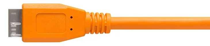 Tether Tools CUC3315-ORG - 4,6 m - USB A - Micro-USB B - USB 3.2 Gen 1 (3.1 Gen 1) - 5 Gbit/s - Orange, Ansicht 3