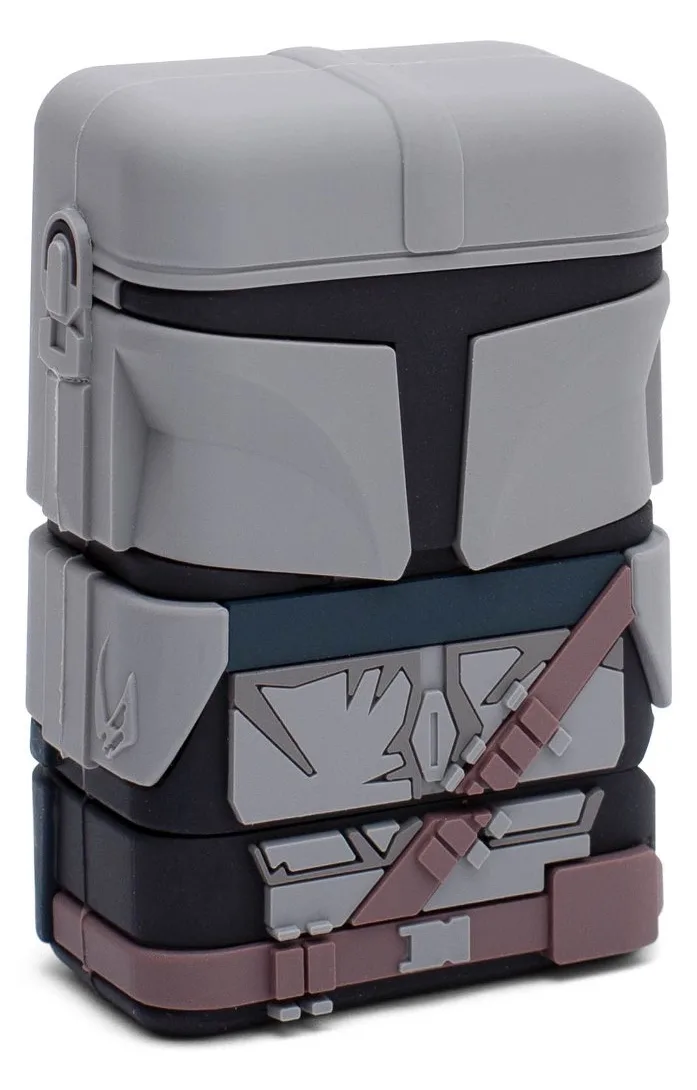 Thumbs Up PowerSquad The Mandalorian - 0,6 m - USB A - USB C/Micro-USB B/Lightning - Schwarz - Grau, Ansicht 4