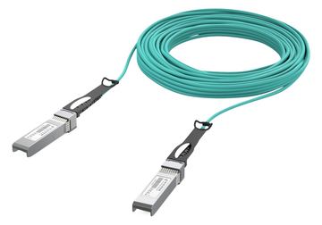 UbiQuiti 25GBase-AOC Direktanschlusskabel - SFP28 zu SFP28 - 20 m - 3 mm - Glasfaser - Active Optical Cable (AOC) von LumaTech