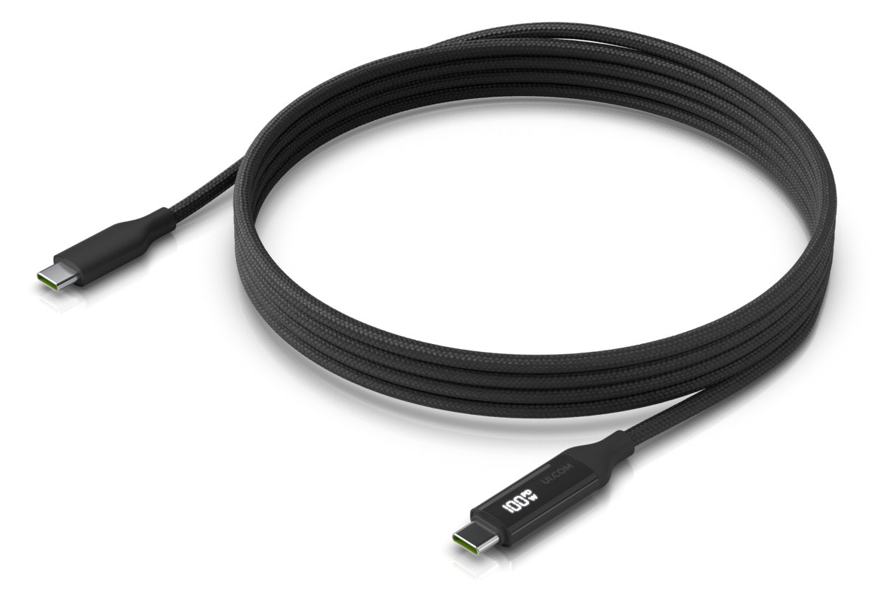 Ubiquiti Braided power and data cable with a double-sided charge - Kabel - Digital/Daten