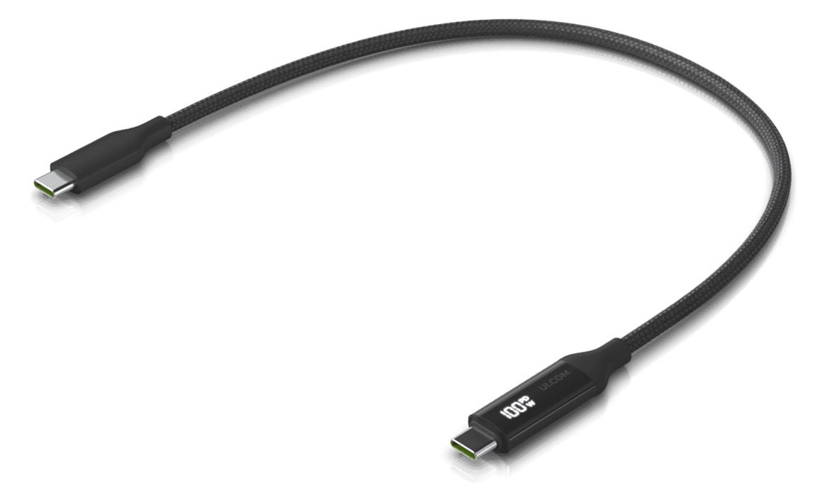 Ubiquiti Braided power and data cable with a double-sided charge - Kabel - Digital/Daten