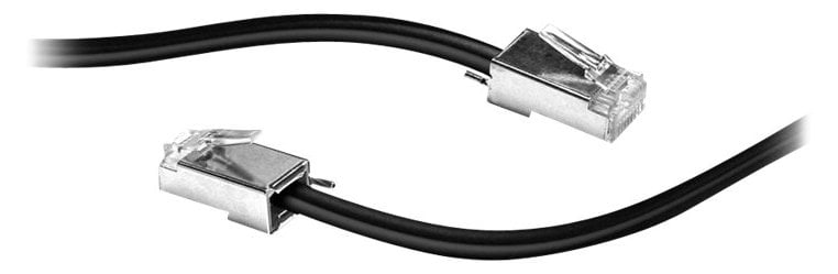 Ubiquiti Netzwerkanschluss - RJ-45 (M) - abgeschirmt - CAT 5e (Packung mit 100)