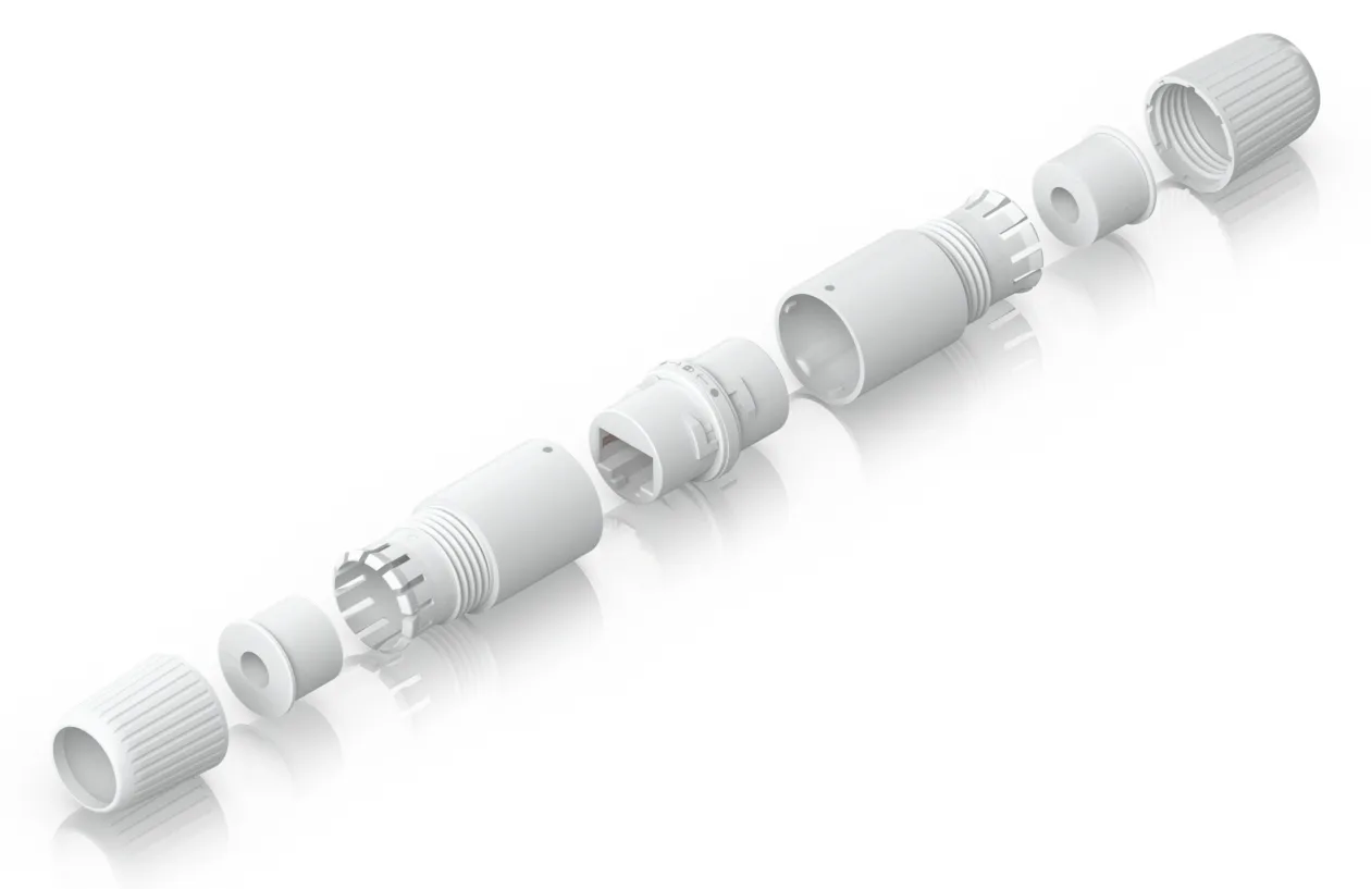 Ubiquiti Netzwerkkoppler - RJ-45 (M) zu RJ-45 (M), Ansicht 2