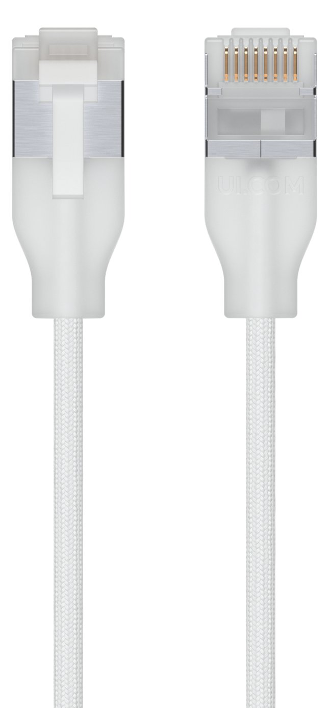 Ubiquiti Ultra-thin braided shielded RJ45 patch cable designed - Kabel - Netzwerk - 15 cm