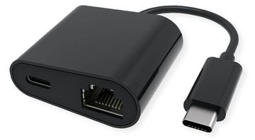 VALUE 12.99.1118 - Kabelgebunden - USB Typ-C - Ethernet - Schwarz von LumaTech