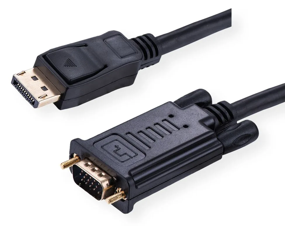 VALUE Adapterkabel - DisplayPort (M) zu HD-15 (VGA), Ansicht 2