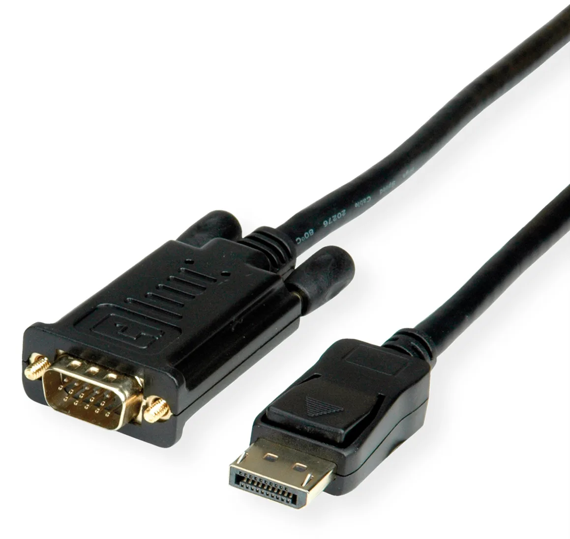 VALUE Adapterkabel - DisplayPort (M) zu HD-15 (VGA), Ansicht 2