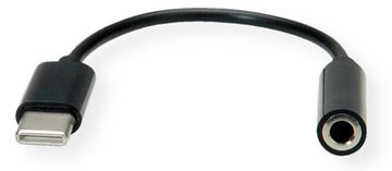 VALUE Audio-Adapter - USB-C männlich zu 4-poliger Mini-Stecker weiblich von LumaTech
