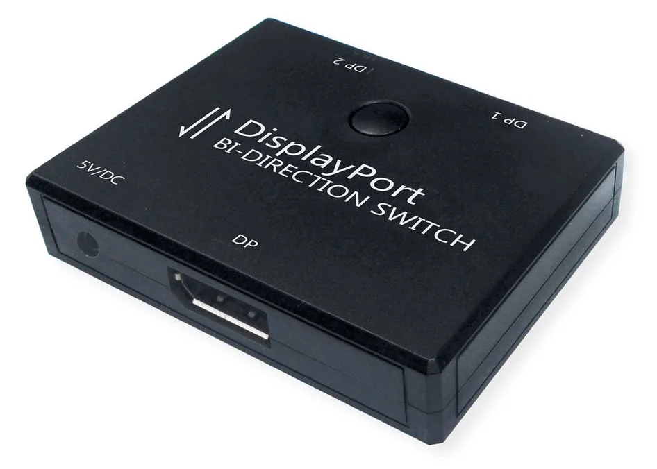 VALUE Bidirekt. 4K-DP-Umschalter 2fach 1 2 und 2 1, Ansicht 2