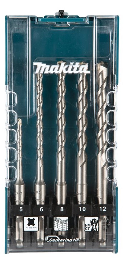 Makita Bohrersatz - für Beton, Mauerwerk, Ziegelsteine