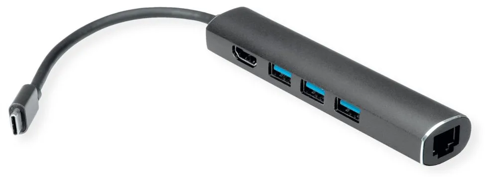 VALUE Dockingstation - USB-C - HDMI, Ansicht 2