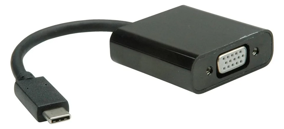 VALUE Externer Videoadapter - USB-C - VGA, Ansicht 2
