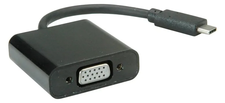 VALUE Externer Videoadapter - USB-C - VGA, Ansicht 3