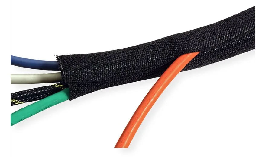 VALUE Flexible Kabelleitung - 25 m - Schwarz, Ansicht 3