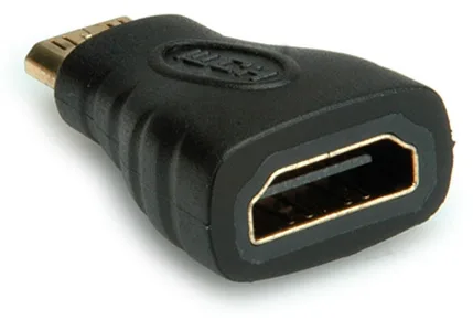 VALUE HDMI-Adapter - mini HDMI (M) bis HDMI (W), Ansicht 4