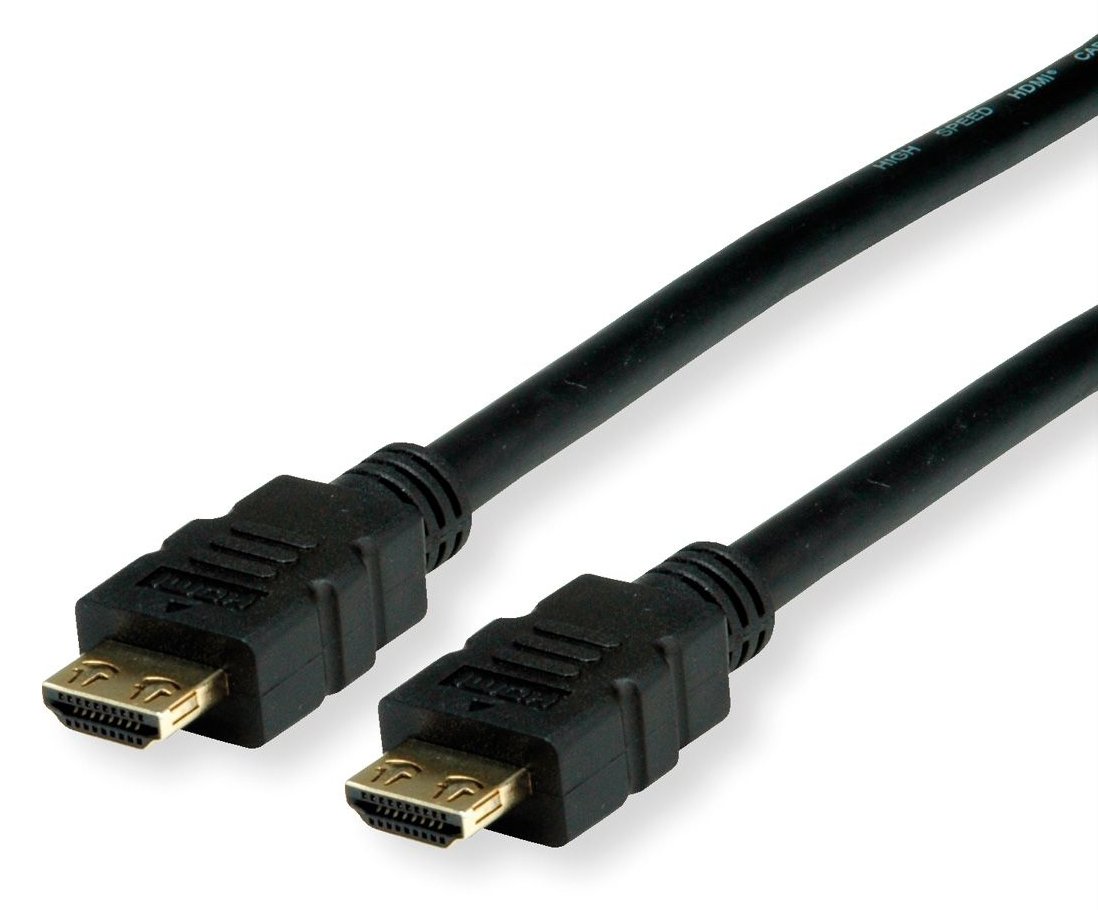 VALUE HDMI-Kabel mit Ethernet - HDMI männlich zu HDMI männlich
