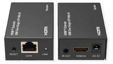 VALUE HDMI-VERLAENGERUNG VIA TP, 60M von LumaTech
