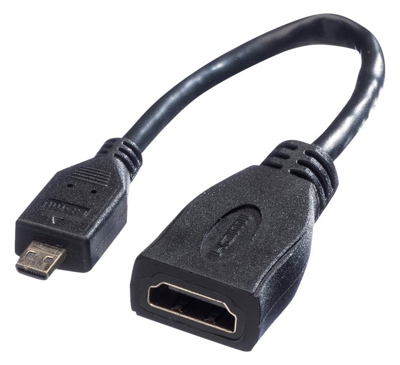 VALUE High Speed - HDMI mit Ethernetkabel - mikro HDMI (M)