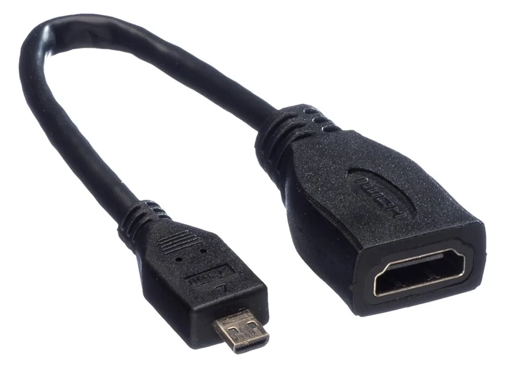 VALUE High Speed - HDMI mit Ethernetkabel - mikro HDMI (M), Ansicht 3