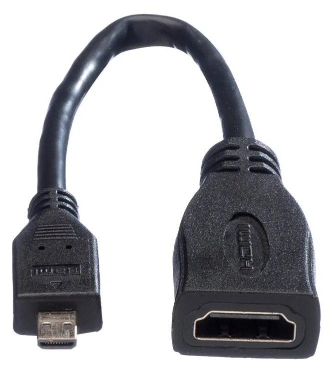 VALUE High Speed - HDMI mit Ethernetkabel - mikro HDMI (M), Ansicht 4