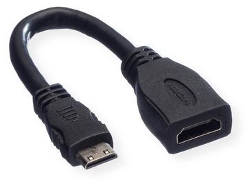 VALUE High Speed - HDMI mit Ethernetkabel - mini HDMI (M) von LumaTech