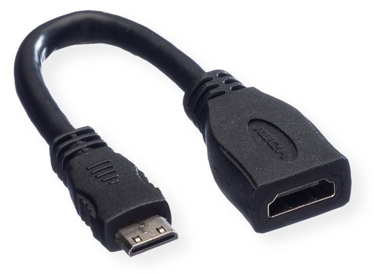 VALUE High Speed - HDMI mit Ethernetkabel - mini HDMI (M)