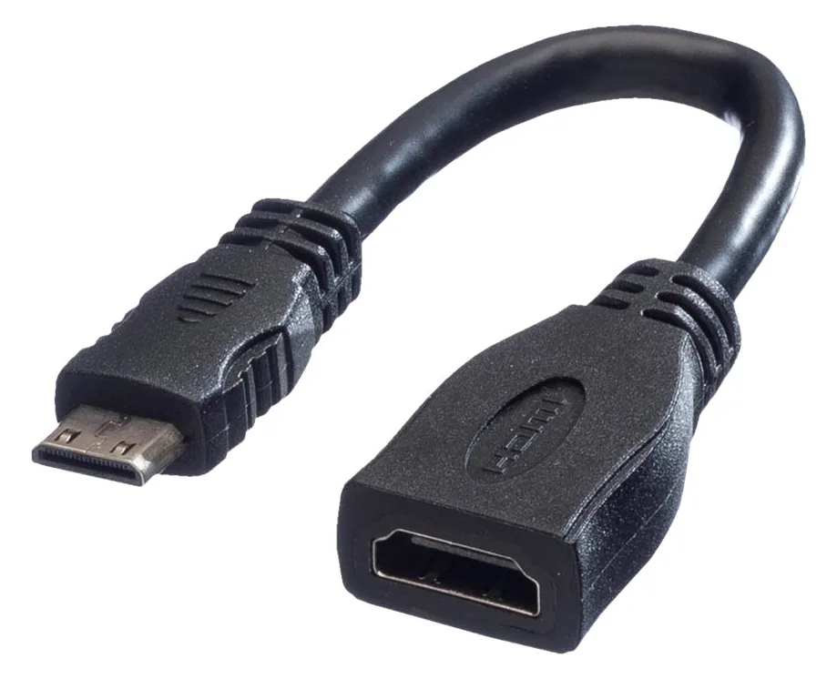VALUE High Speed - HDMI mit Ethernetkabel - mini HDMI (M), Ansicht 4