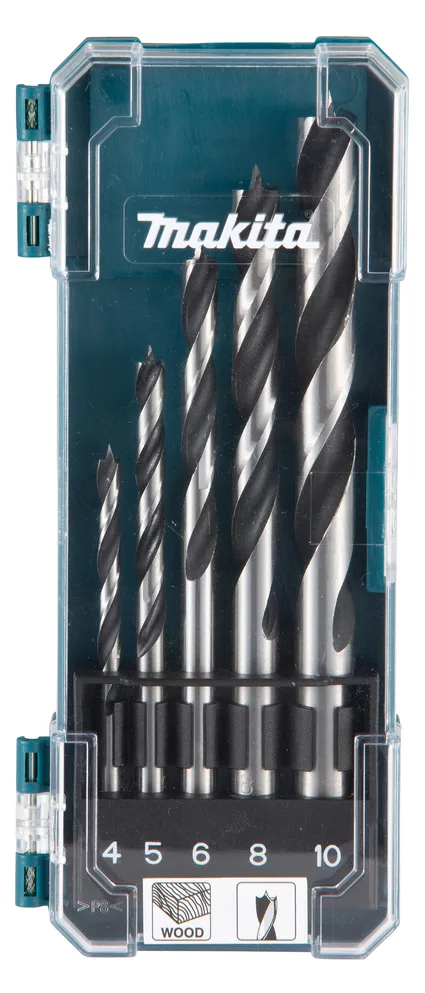Makita Bohrersatz - für Spanplatte, Sperrholz, Weichholz, Hartholz, furniertes Holz, Ansicht 2
