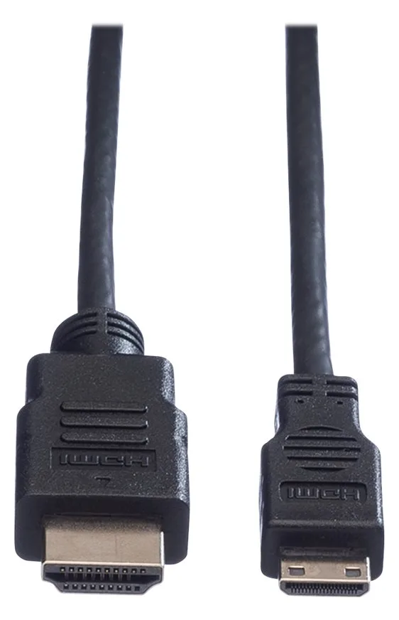 VALUE High Speed - HDMI-Kabel mit Ethernet - HDMI männlich zu mini HDMI männlich, Ansicht 3