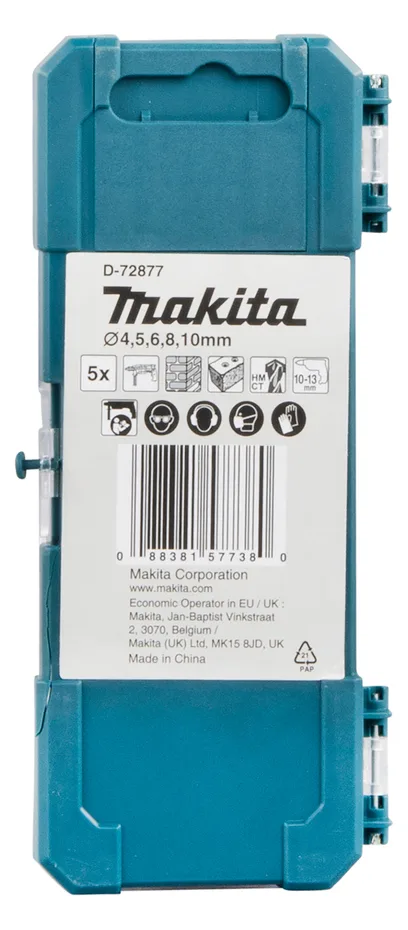 Makita Bohrersatz - Hammereinsatz - 5 Stücke, Ansicht 4