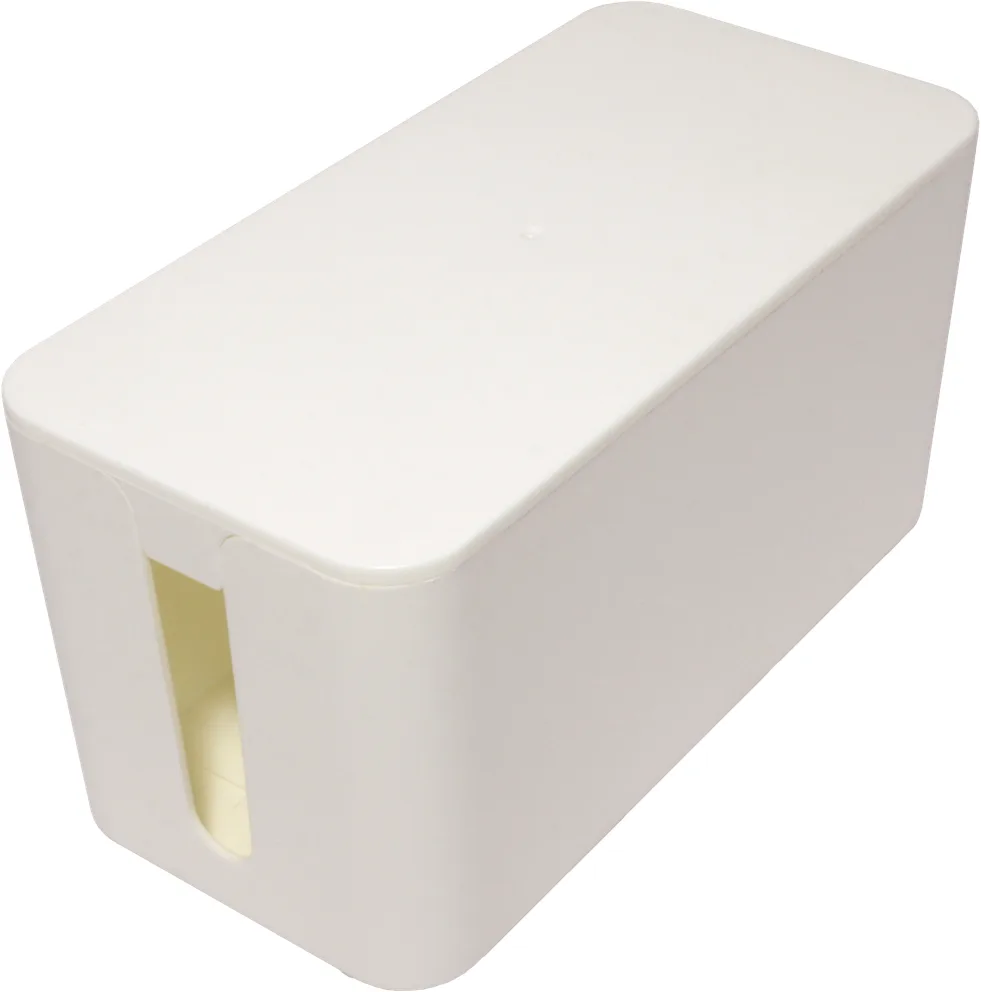 VALUE Kabelmanagement-Box - weiß, Ansicht 2