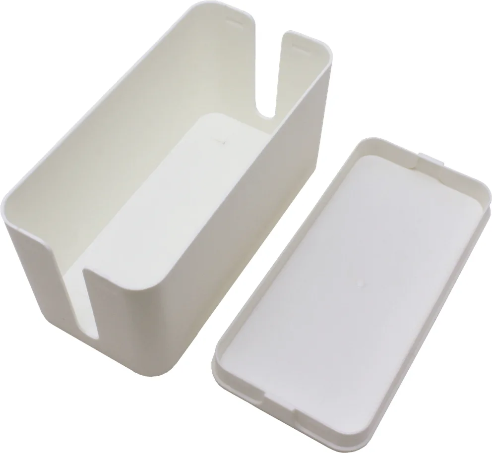 VALUE Kabelmanagement-Box - weiß, Ansicht 3