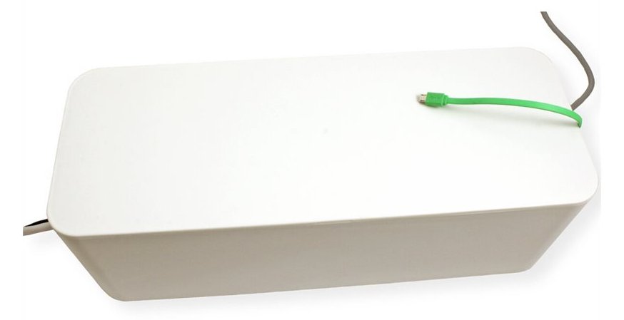 VALUE Kabelmanagement-Box - weiß von LumaTech
