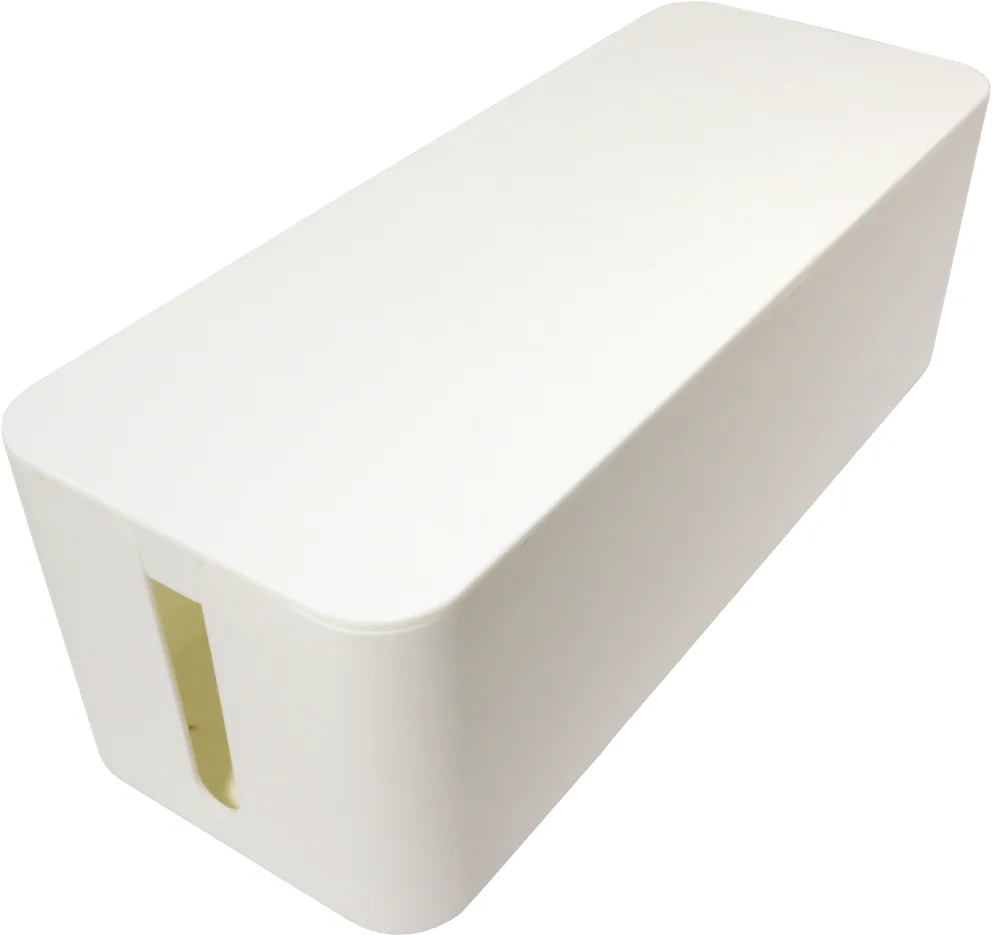VALUE Kabelmanagement-Box - weiß, Ansicht 4