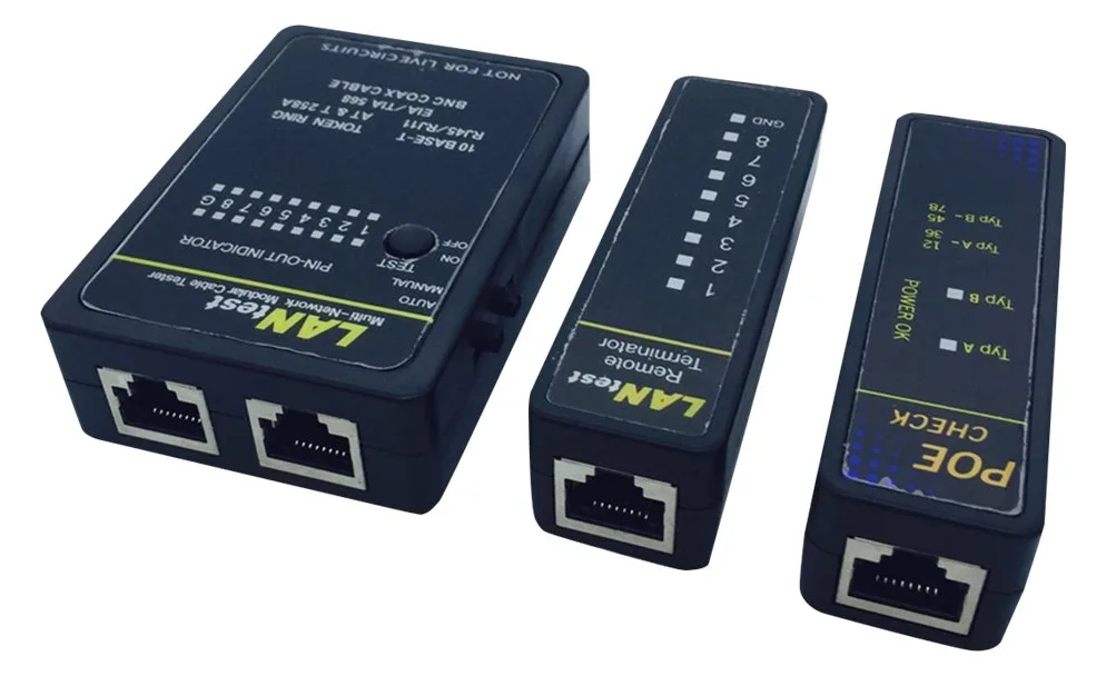 VALUE LANtest Multi-Network Kabeltester - Netzwerktester-Set, Ansicht 4