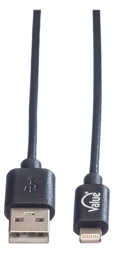 VALUE Lightning-Kabel - Lightning (M) bis USB (M), Ansicht 4