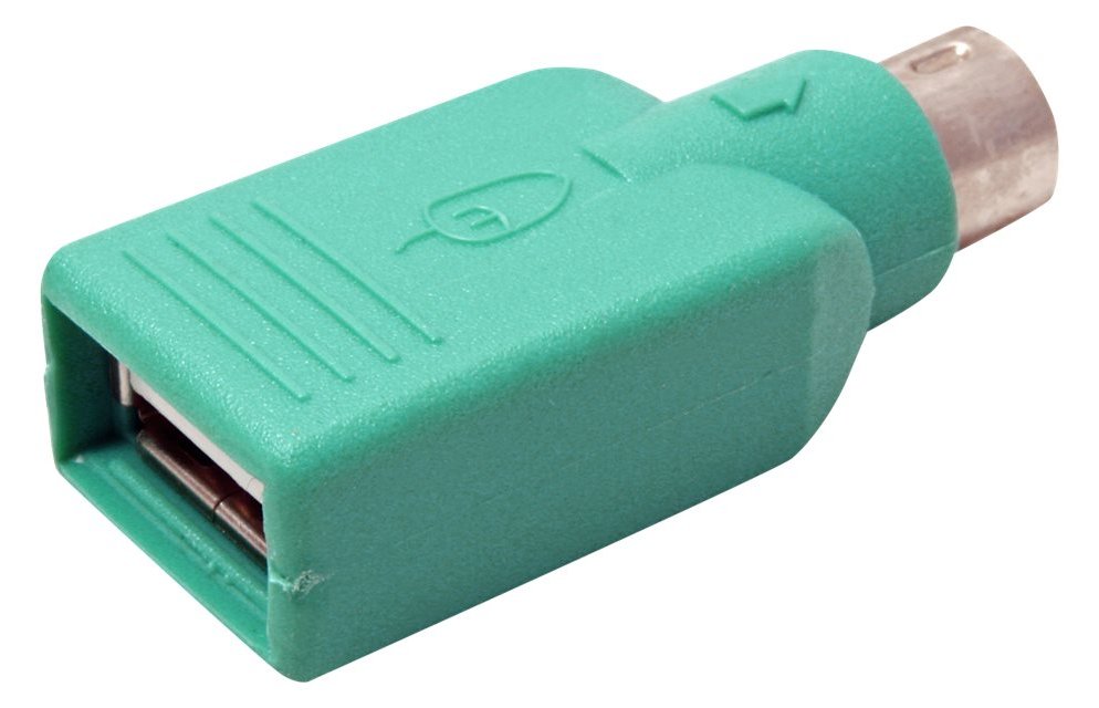 VALUE Maus-Anschluß - USB (W) zu PS/2 (M)