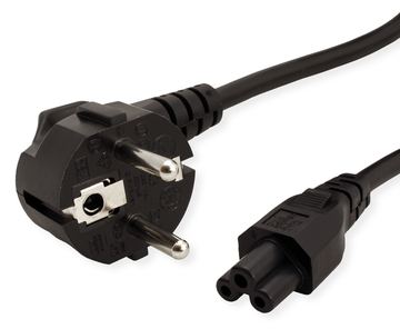 VALUE Netzkabel. Notebook-BU schwarz - Strom/Netzteil - Strom/Netzteil - 0,8 m von LumaTech