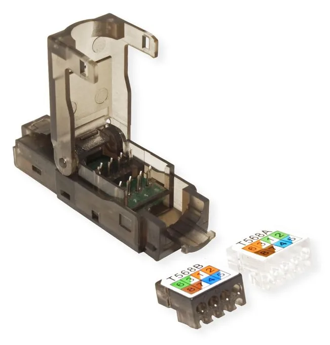 VALUE Netzwerkanschluss - RJ-45 (M) - UTP - CAT 6a, Ansicht 3