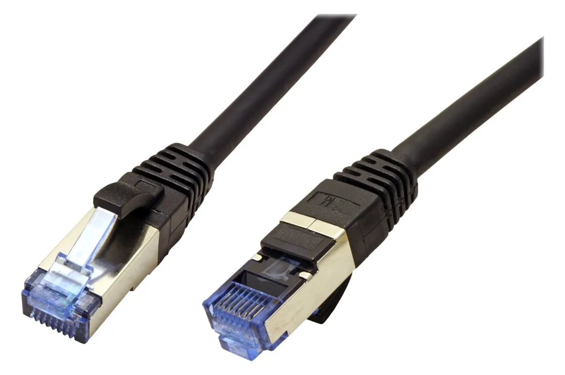 VALUE Patch-Kabel - RJ-45 (M) bis RJ-45 (M) - Cat 6a 15 m schwarz, Ansicht 3