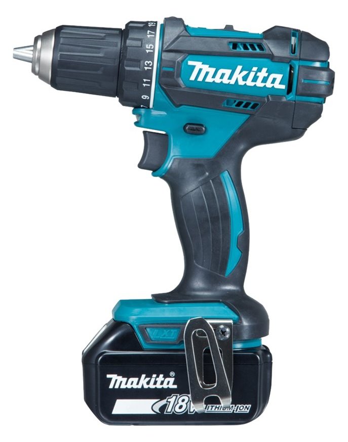 Makita DDF482RFJ Akku-Bohrschrauber inkl. MAKPAC + 2 Akkus 3.0Ah