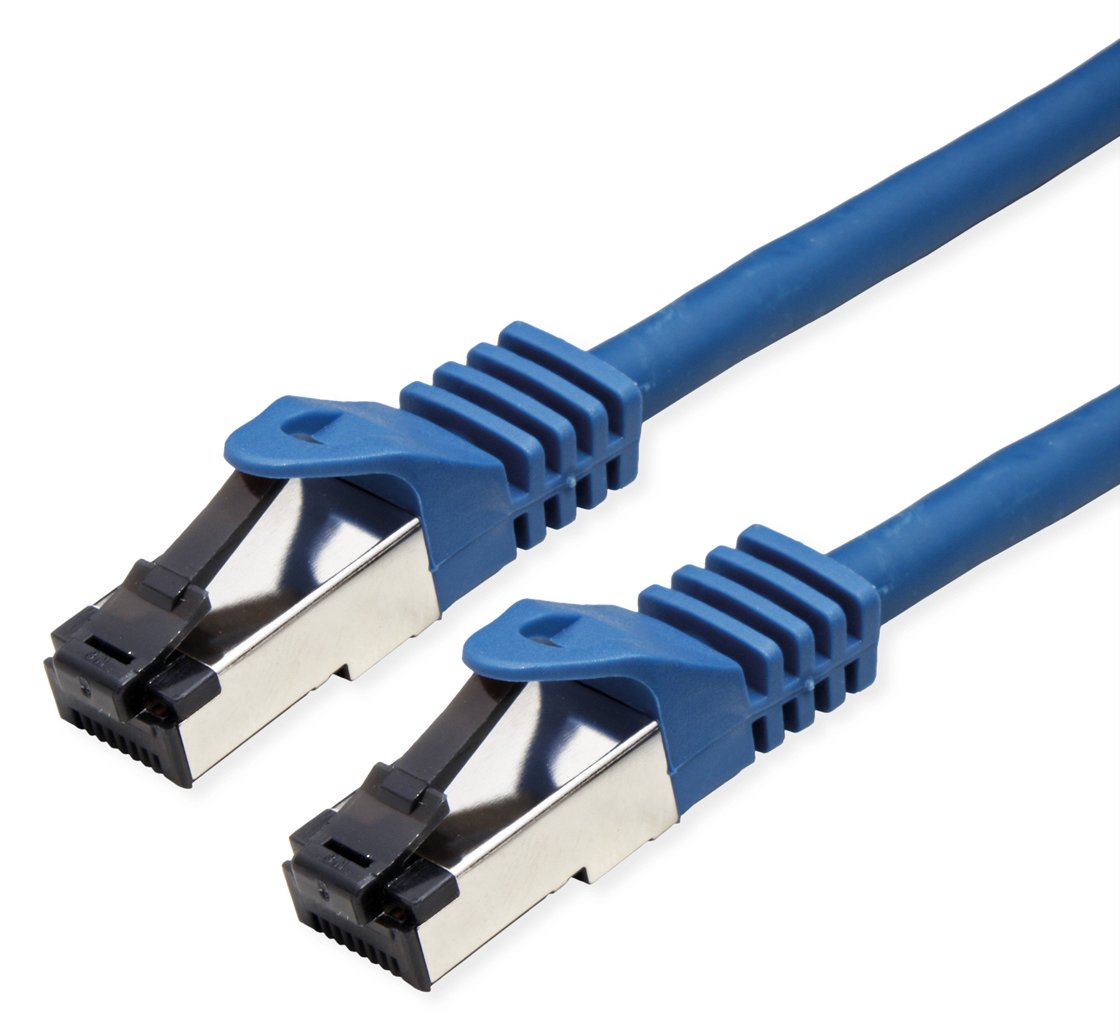 VALUE S/FTP Patchkabel Kat.8.1 LSOH Litze blau - Netzwerk - CAT 8
