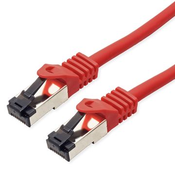VALUE S/FTP Patchkabel Kat.8.1 LSOH Litze rot - Netzwerk - CAT 8 von LumaTech