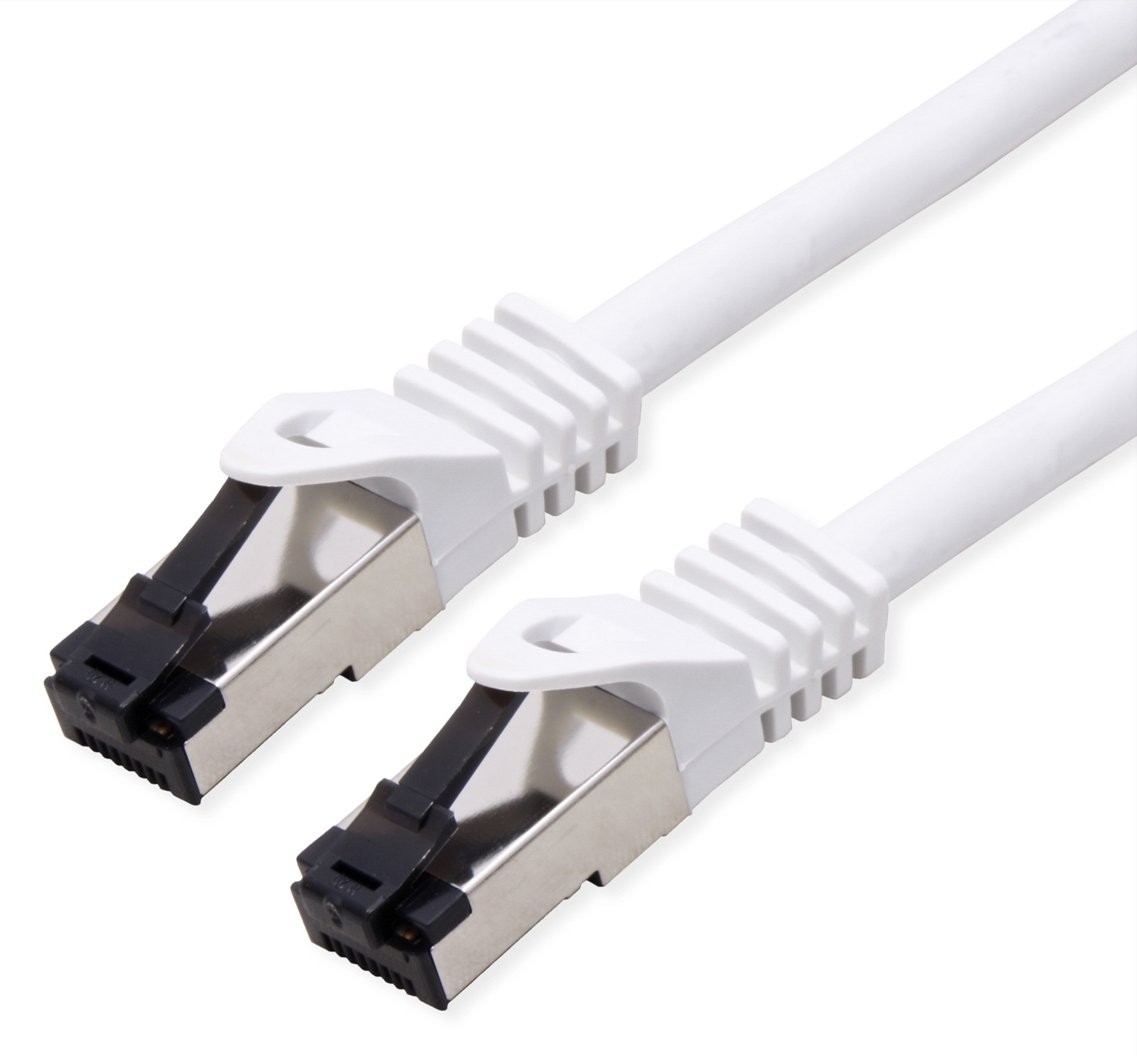 VALUE S/FTP Patchkabel Kat.8.1 LSOH Litze weiss - Netzwerk - CAT 8