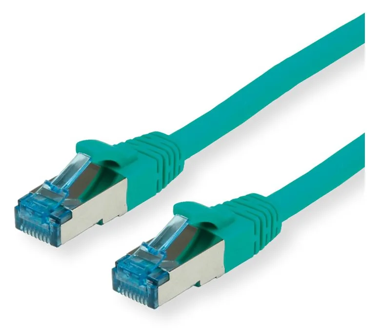VALUE S/FTP PiMF Patchkabel Kat.6A Kl. EA gruen 0.15m - FTP - PIMF, Ansicht 2