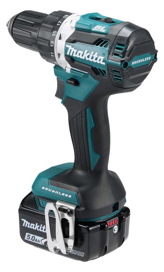 Makita DDF484RTJ Akku-Bohrschrauber inkl. MAKPAC + 2 Akkus 5.0Ah