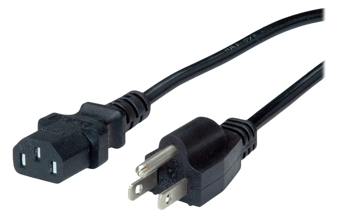 VALUE Secomp - Stromkabel - power IEC 60320 C13 zu NEMA 5-15 (M), Ansicht 3
