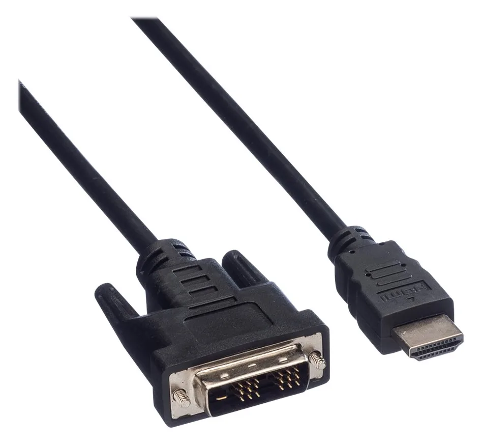 VALUE Secomp VALUE - Adapterkabel - DVI-D männlich zu HDMI männlich, Ansicht 3