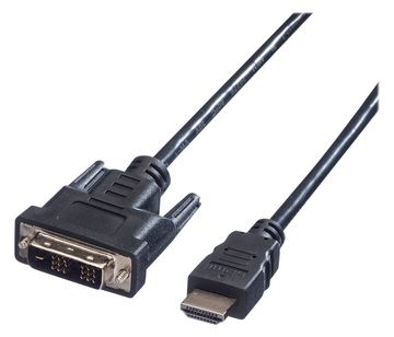 VALUE Secomp VALUE - Adapterkabel - DVI-D männlich zu HDMI männlich von LumaTech